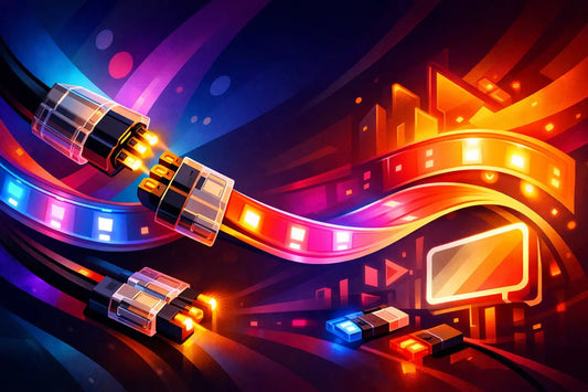 Quick Clip Connectors LED Guide for Signage - SignMate Limited