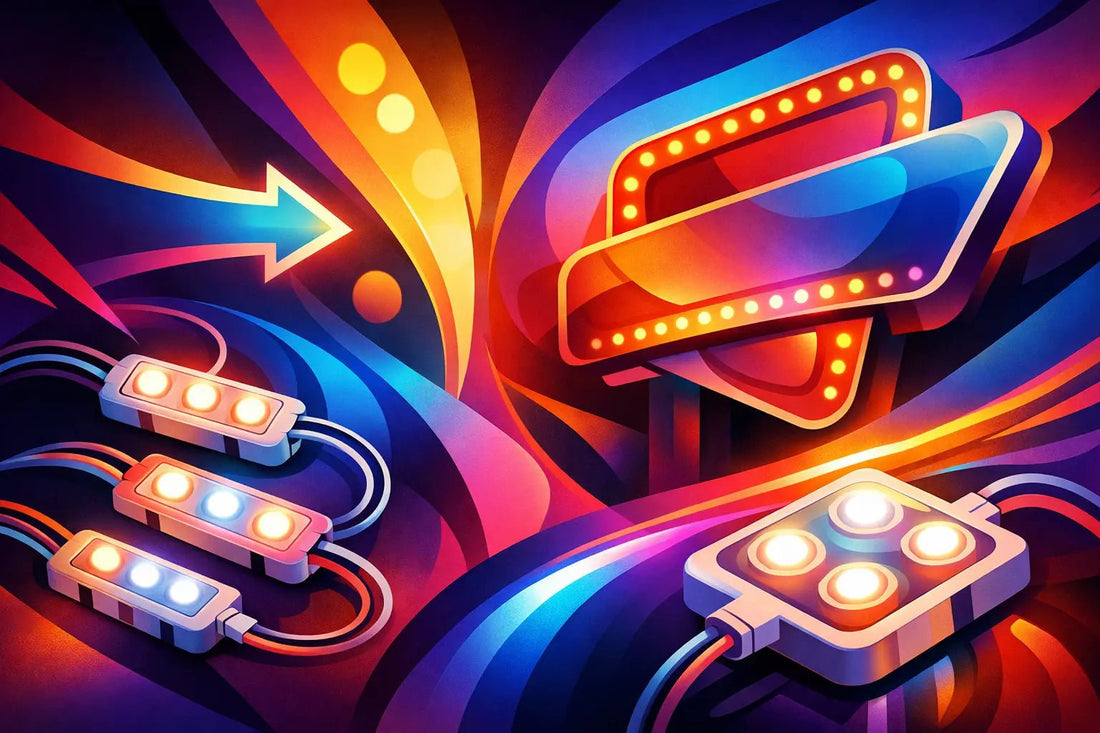 LED Modules for Signs: What to Choose - SignMate Limited