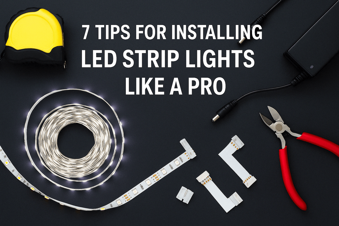 Light It Right: 7 Pro Tips for Installing LED Strip Lights Like a Boss - SignMate Limited
