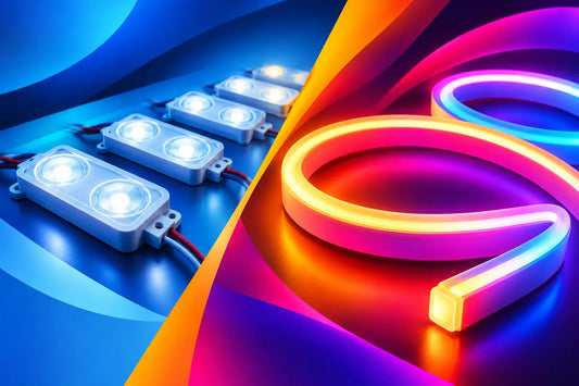 LED Modules vs Neon Flex for Better Signs