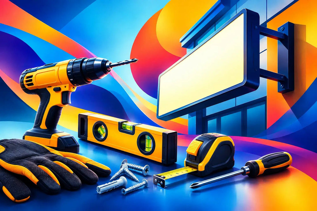 Signage Installation Tools That Earn Their Place - SignMate Limited